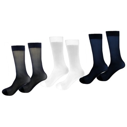 Ultra-Thin Sheer Tube Socks - Image 2