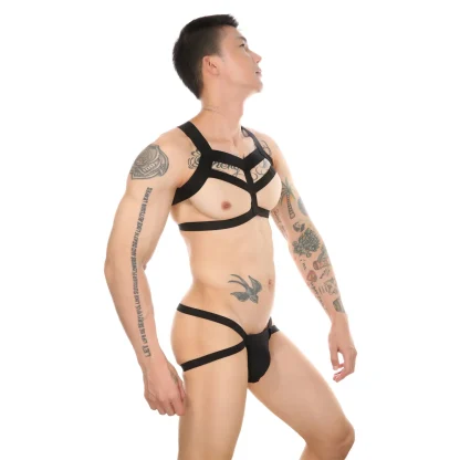 Body Harness Mesh Jockstrap Belt - Image 2