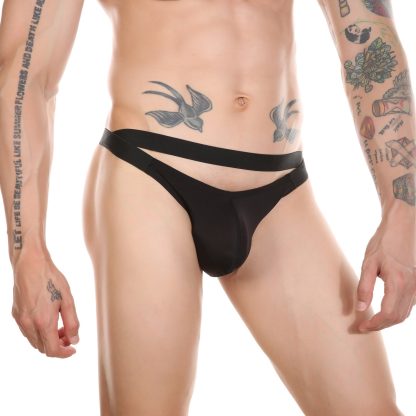 Sensual Lace-Strap Thong