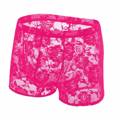 Sensual Lace Boxer Shorts - Image 2