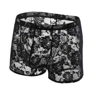 Sensual Lace Boxer Shorts