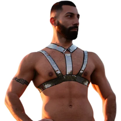 Sensual Body Chest Belt Harness - Image 3