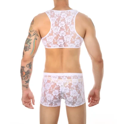 Sexy Lace Vest - Image 3