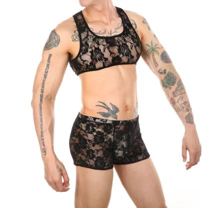 Sexy Lace Vest - Image 4