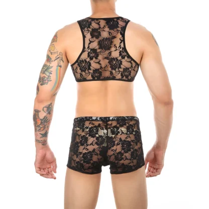 Sexy Lace Vest - Image 5