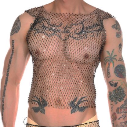 See-Through Hollow Mesh T-Shirt