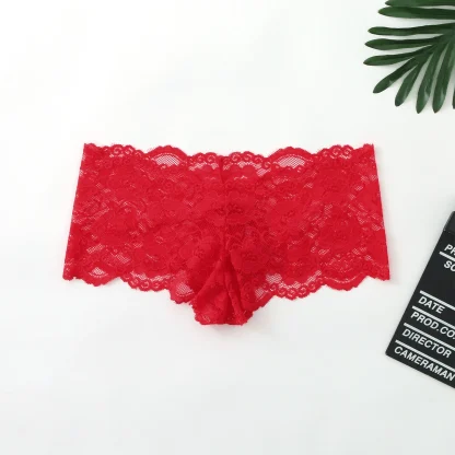 Sensual Ultra-Thin Lace Panties - Image 5