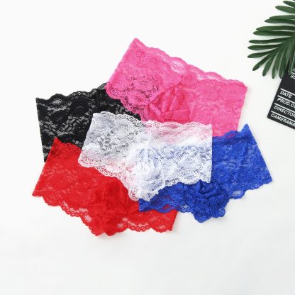 Sensual Ultra-Thin Lace Panties - Image 2