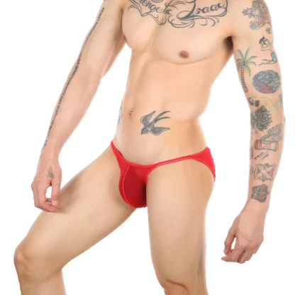 Sexy Low-Waist Transparent Bikini - Image 6