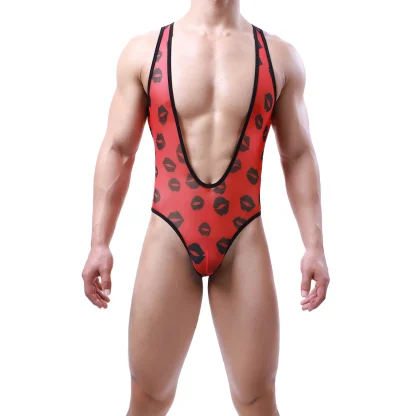T-Back Jumpsuit in Transparent Lingerie - Image 3