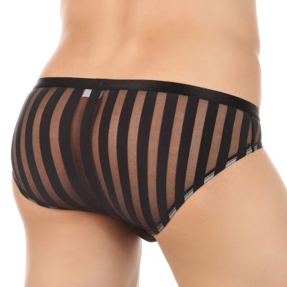Stripe Patterned Pouch Lingerie - Image 6