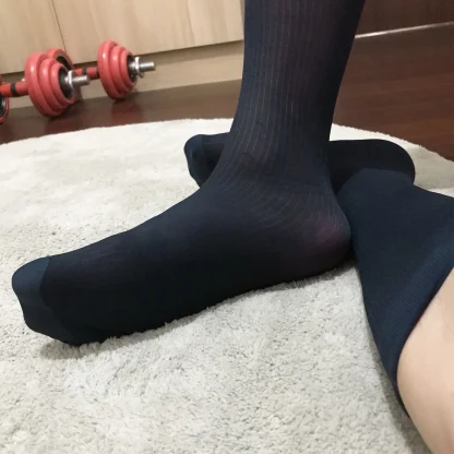 Sensual Sheer Dress Socks - Image 2