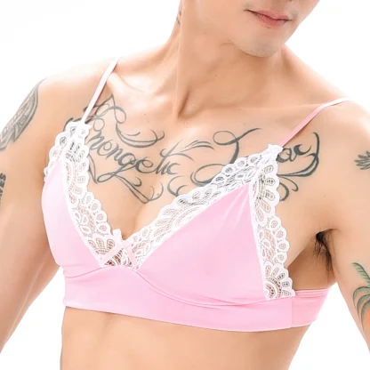 Spaghetti Straps Lingerie Bra - Image 3