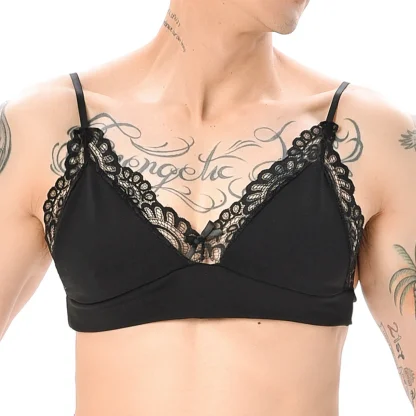 Spaghetti Straps Lingerie Bra - Image 4