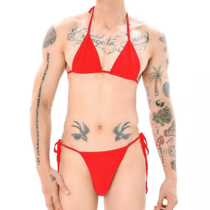 Spaghetti Strap Erotic Bikini Underwear - Image 5