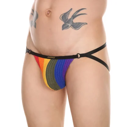 Erotic G String with Pouch