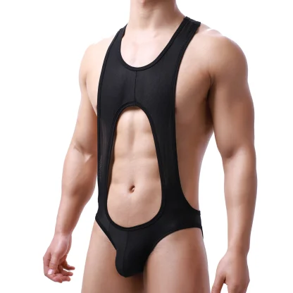 Open Front Sexy Bodysuit - Image 4