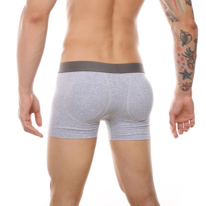 Push-Up Cup Long Leg Boxer Shorts