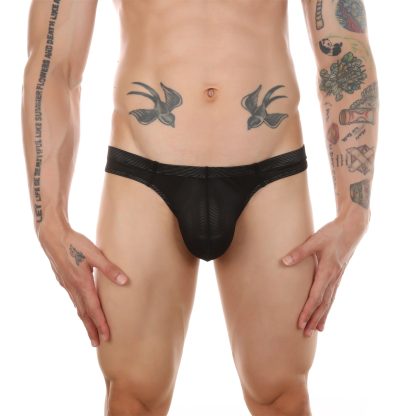Provocative Mesh Sheer Thong - Image 5