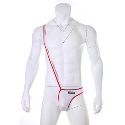 Erotic One-Shoulder Strap G-String Costume - Image 2