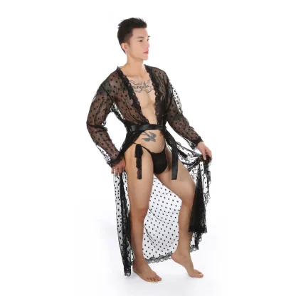 Bathrobe and Thong Set