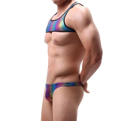 Seductive Crop Top Thong Underwear - Image 5