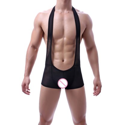 Sexy Jockstrap Boxer Leotard - Image 3