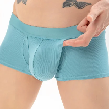 Sensual Open Front Boxer Shorts - Image 2