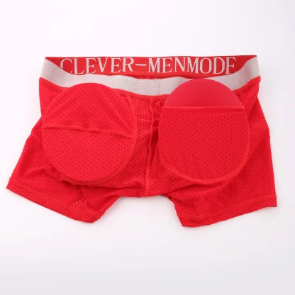 Mesh Push Up Pad Boxer Briefs - Image 5