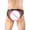 Sensual Mesh Underwear with Functional Pouch - Image 6