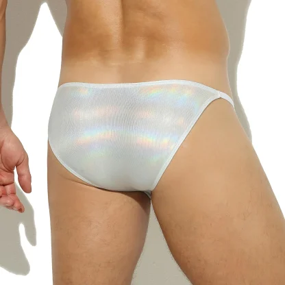 Erotic Stylish Faux Leather Mini Underwear - Image 5