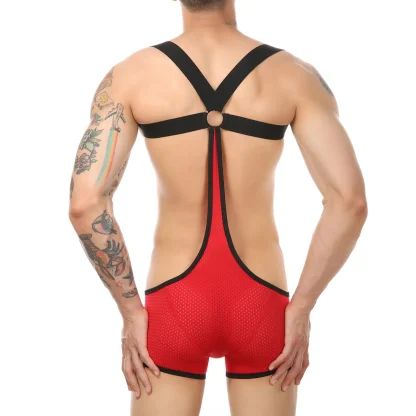 Sexy One-Piece Corset Bodysuit - Image 4