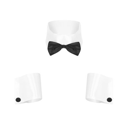 Sexy Waiter Lingerie Costume - Image 4