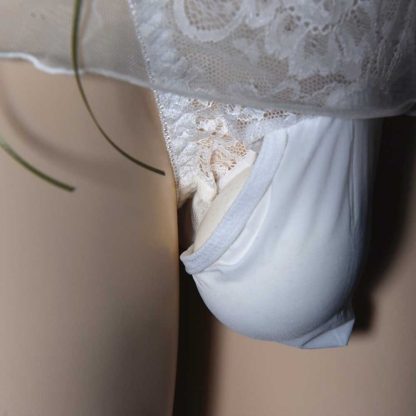 Sensual Skirt with Transparent Lace - Image 6