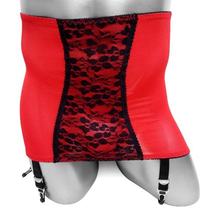 Provocative High-Waisted Garter Skirt Set - Image 4