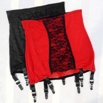 Provocative High-Waisted Garter Skirt Set - Image 6