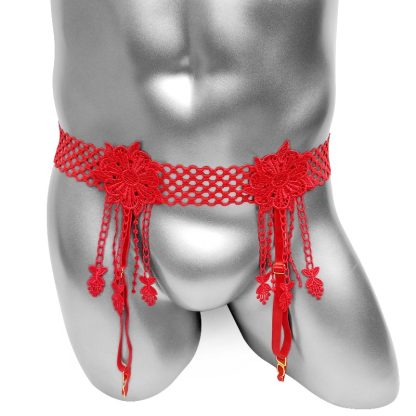 Seductive Floral Suspenders - Image 3