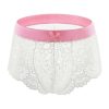Pink White Panties
