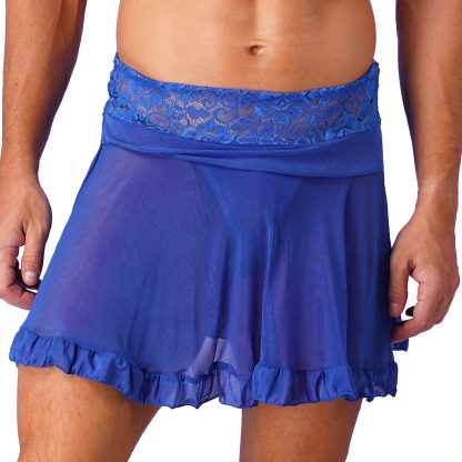 See-Through Lace Skirt - Image 7