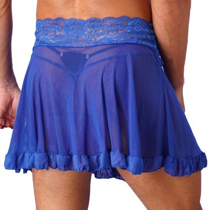 See-Through Lace Skirt - Image 8