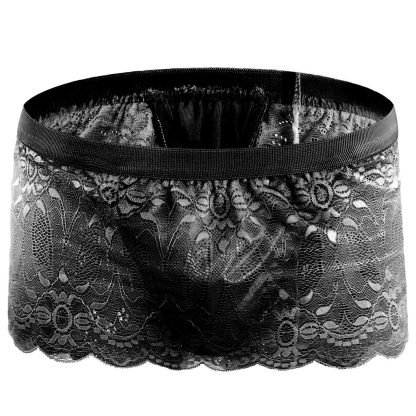 Sensual Elastic Boxer Brief with U-Convex Pouch - Image 4