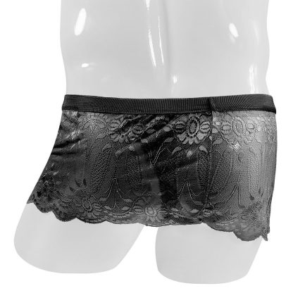 Sensual Elastic Boxer Brief with U-Convex Pouch - Image 5