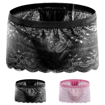 Sensual Elastic Boxer Brief with U-Convex Pouch - Image 6