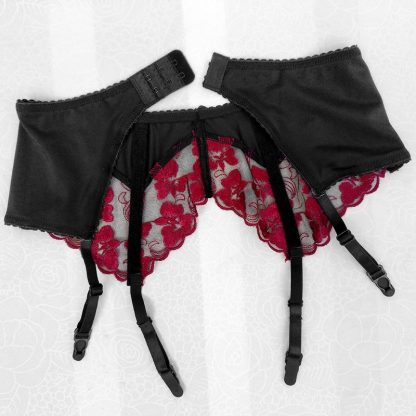 Floral Lace Suspender Belts - Image 6
