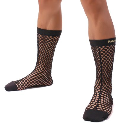 Party Nightwear Fishnet Socks - Image 3