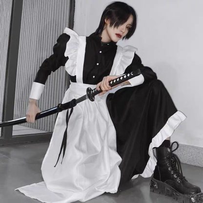 Vintage Elegance Maid Outfit - Image 2